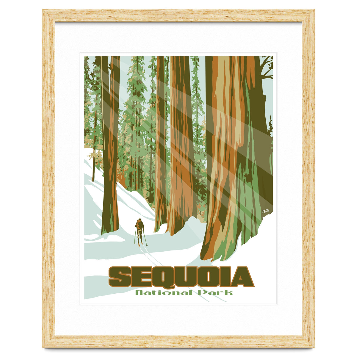 Sequoia National Park Poster