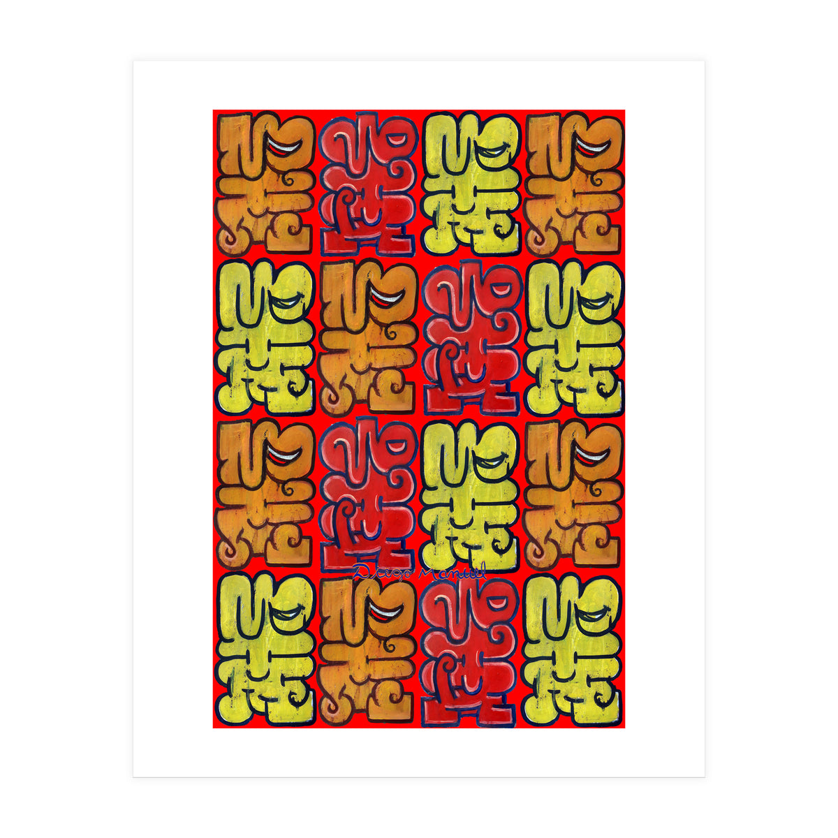 Garffiti 23 29 33 Tapiz (Print Only)