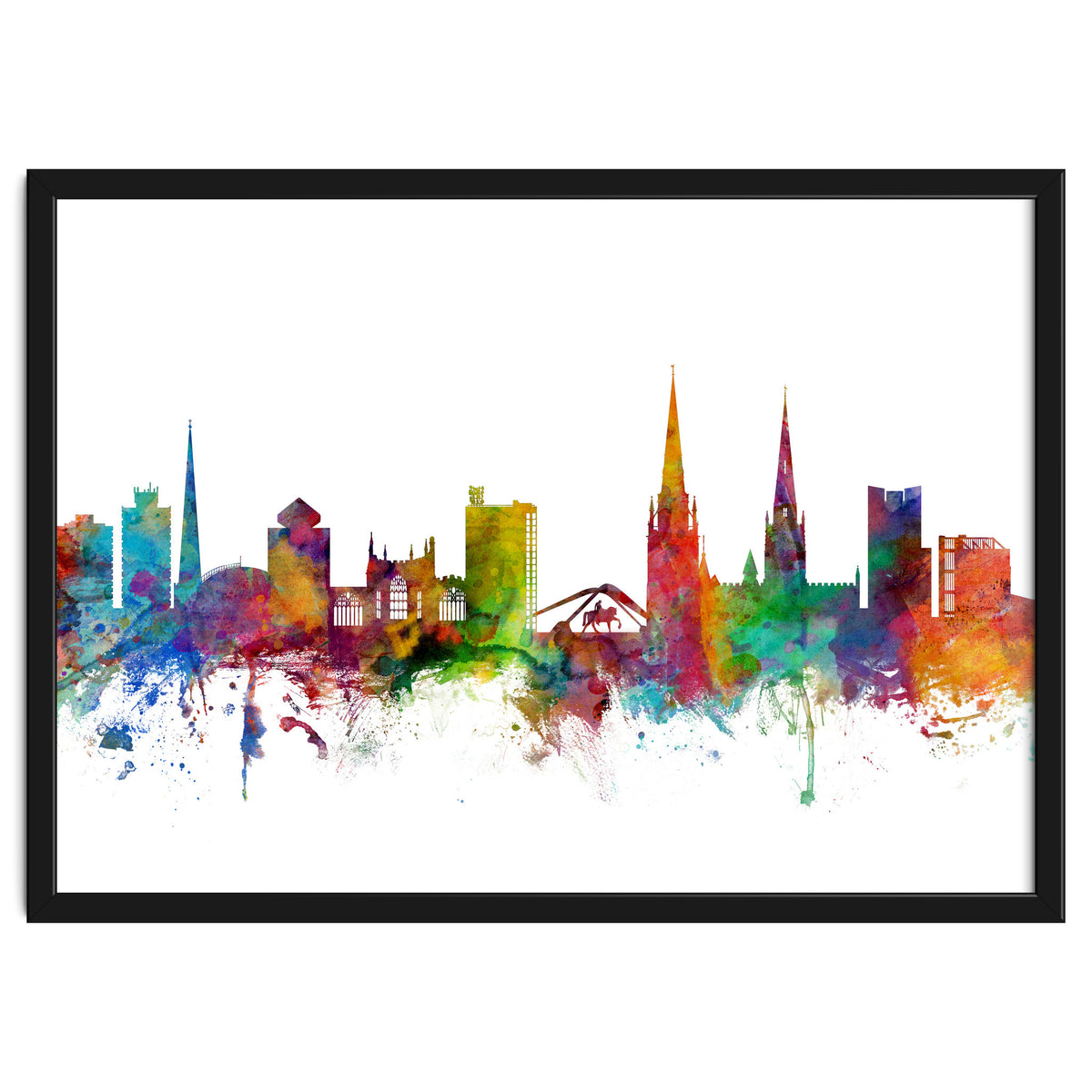 Coventry England Skyline