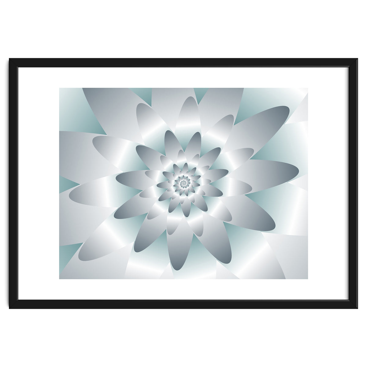 Swirl Flower Pattern