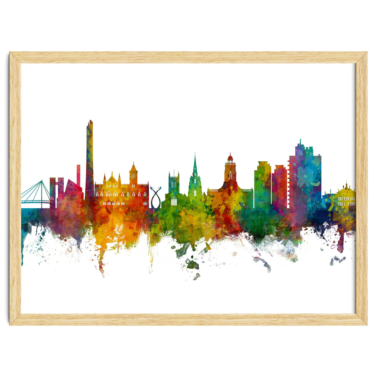 Northampton England Skyline