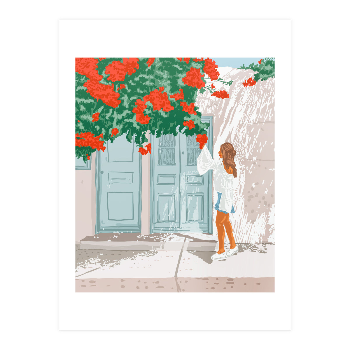 The Places We Visit Become A Part Of Our Soul Somehow (Print Only)