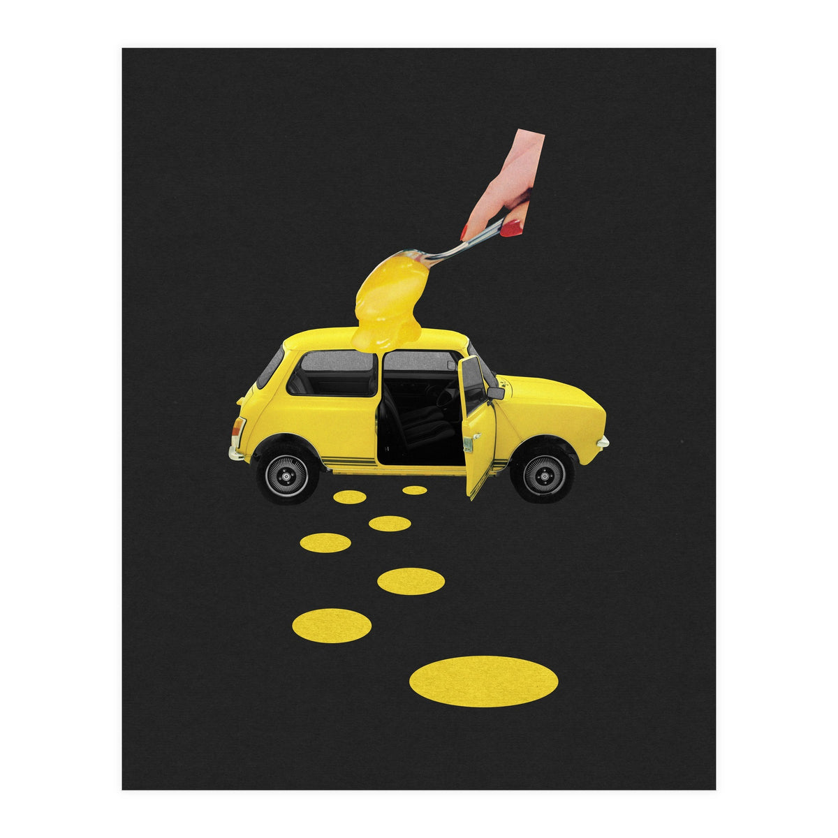Yellow Car (Print Only)