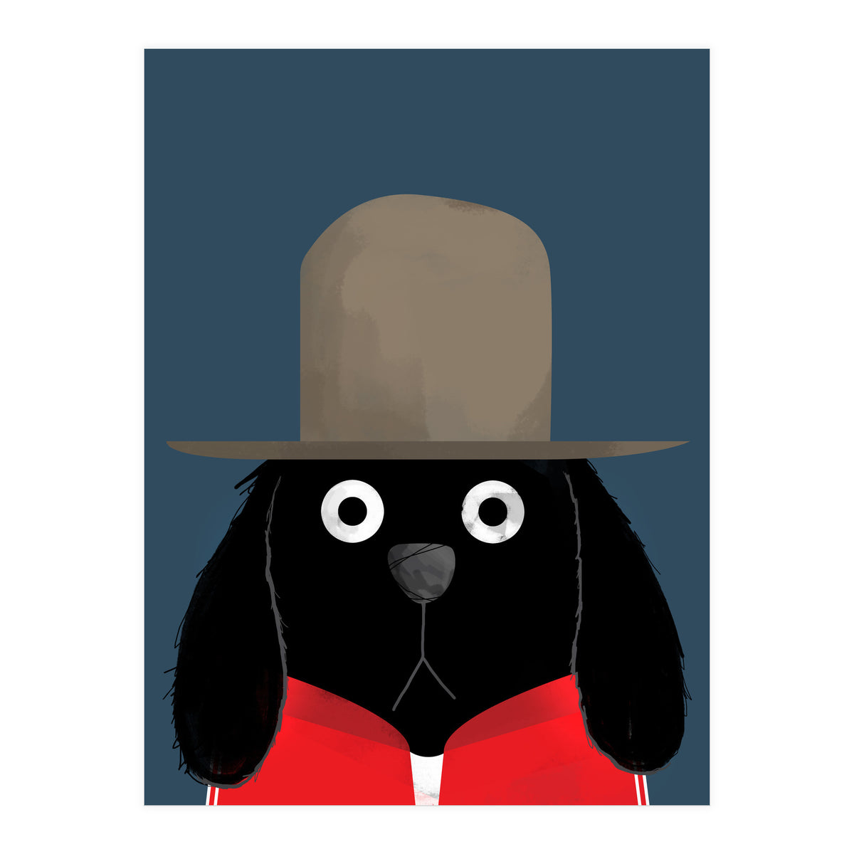 Doozal Dog Pharrell (Print Only)
