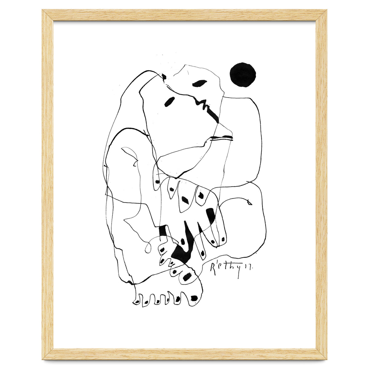 Purification of the Soul - b&w