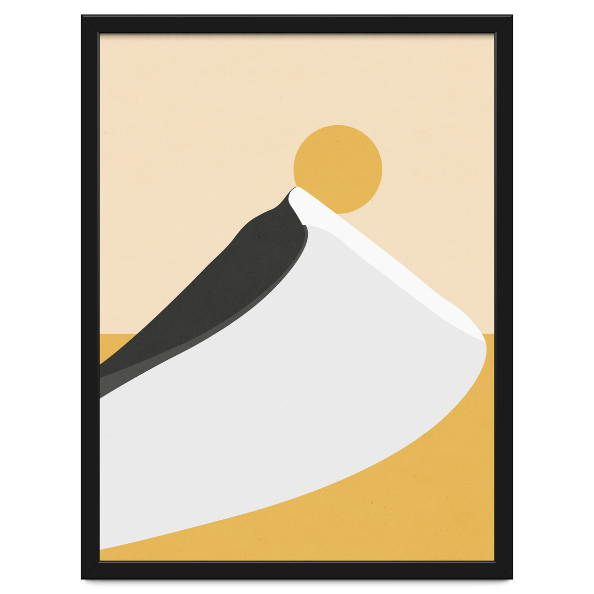 Abstract Dune - Golden Desert