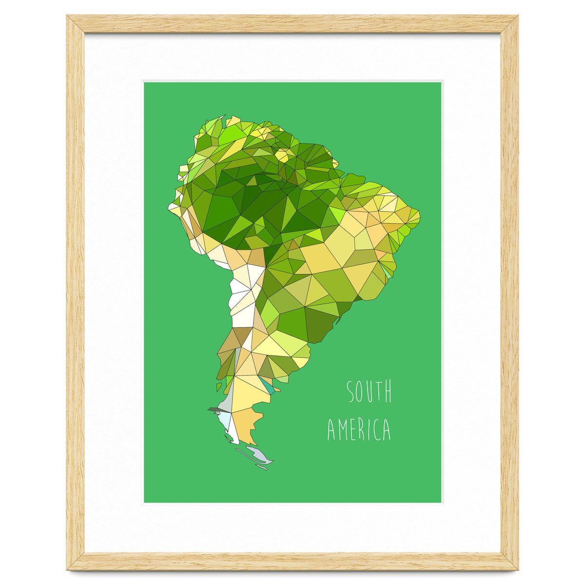 SOUTH AMERICA – Green