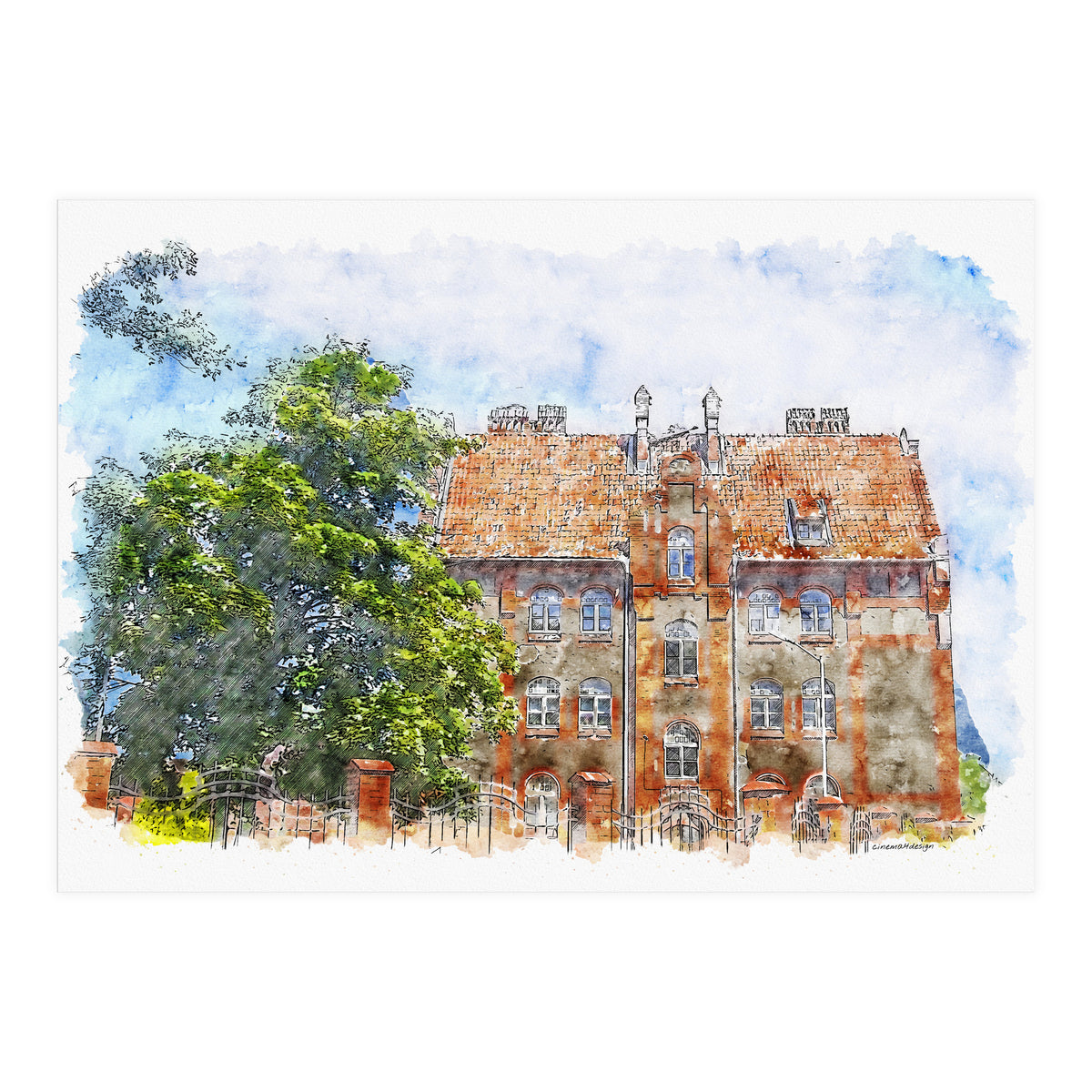 Old Home (Print Only)