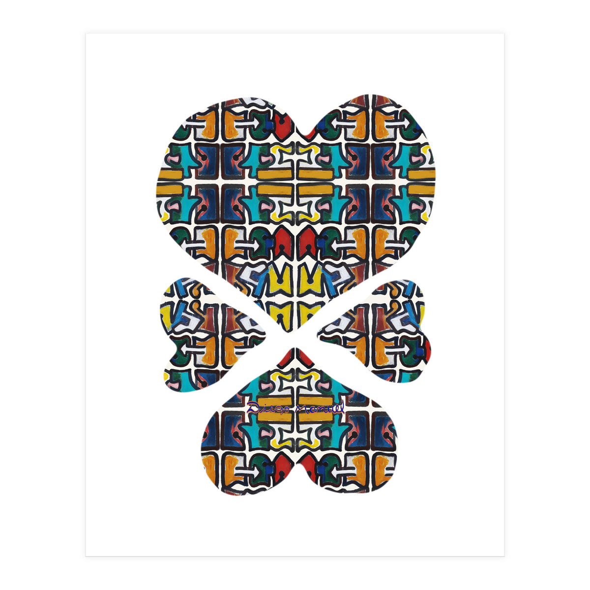 4 Corazones 8  (Print Only)