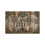 Let's Travel The World (Print Only) thumbnail