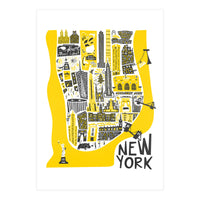 New York Map (Print Only)