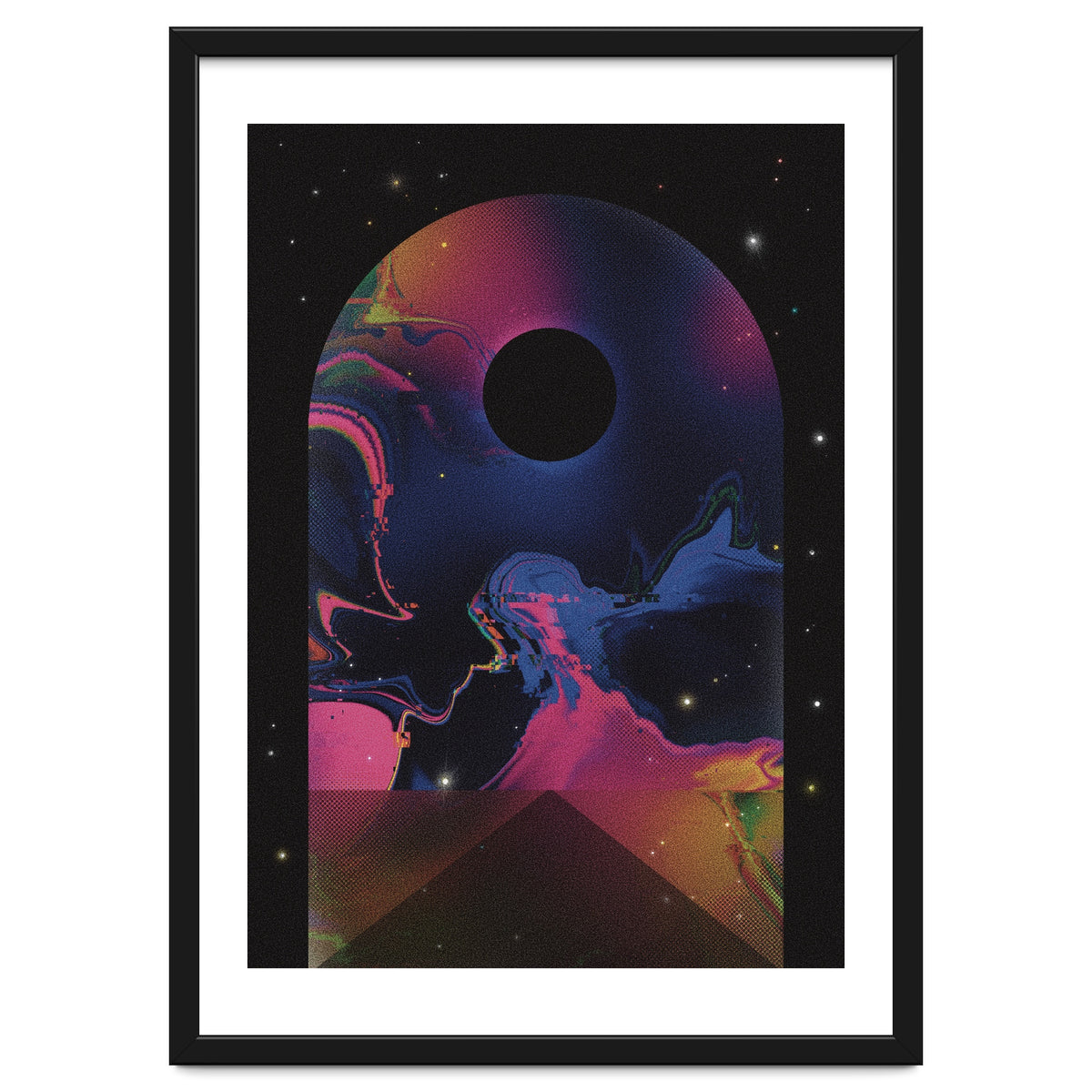 Night Road Landscape