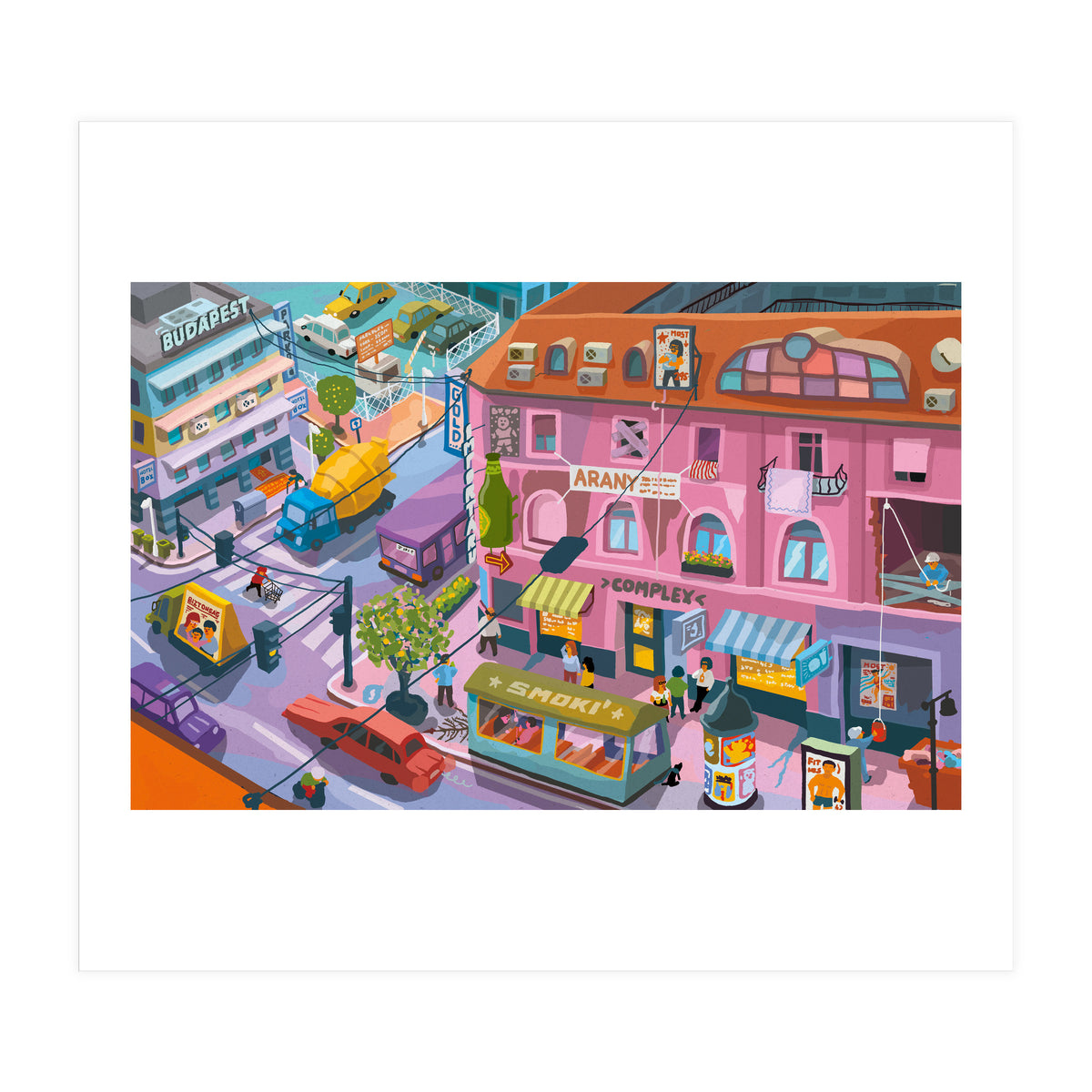 My little Budapest (Print Only)