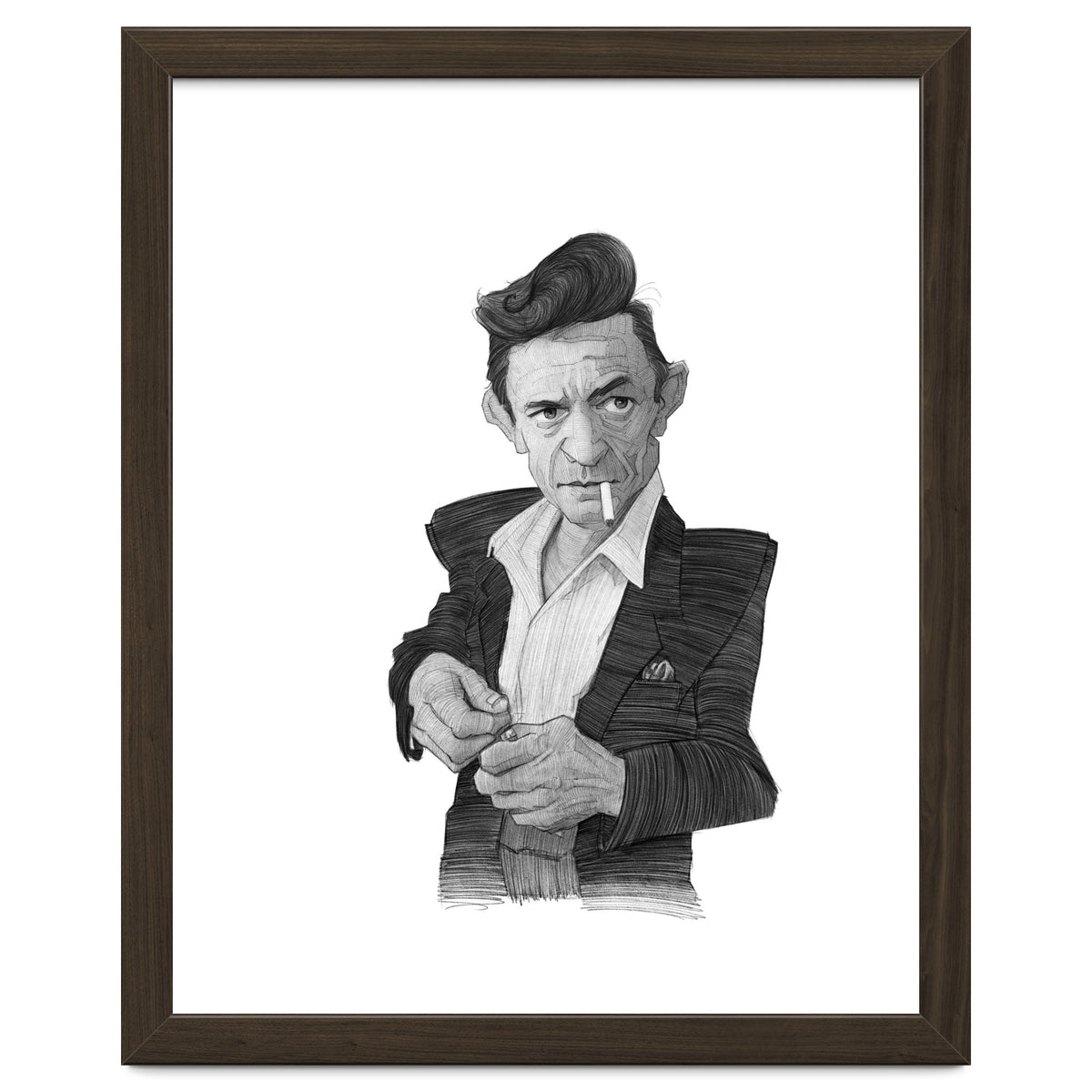 Johnny Cash Portrait