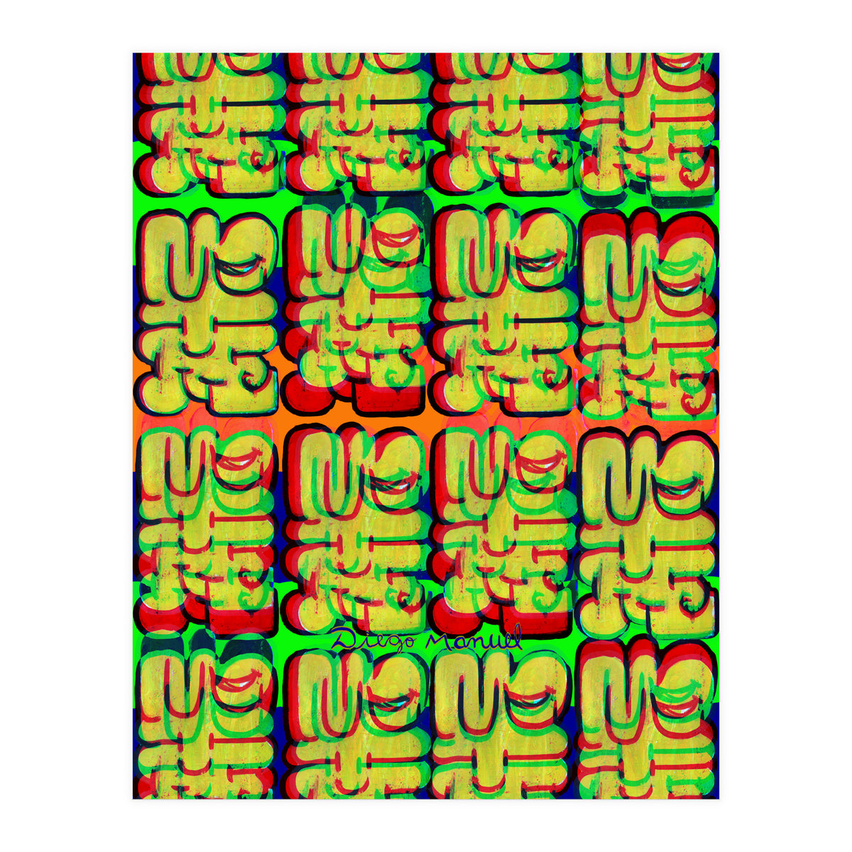 Graffitis 2021 Tapiz 117 (Print Only)