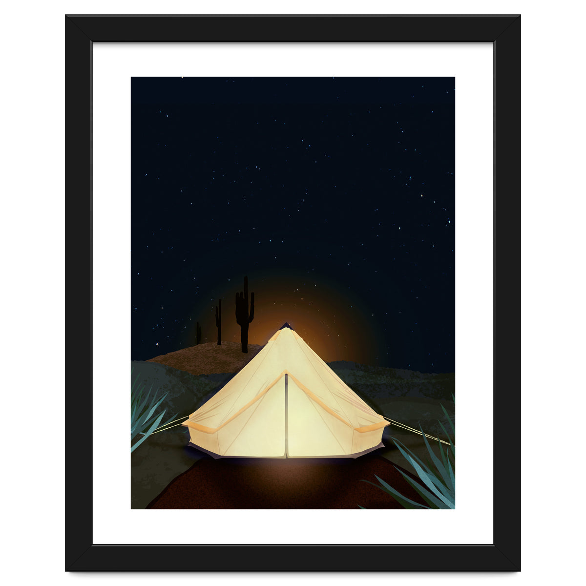 Tent at Night
