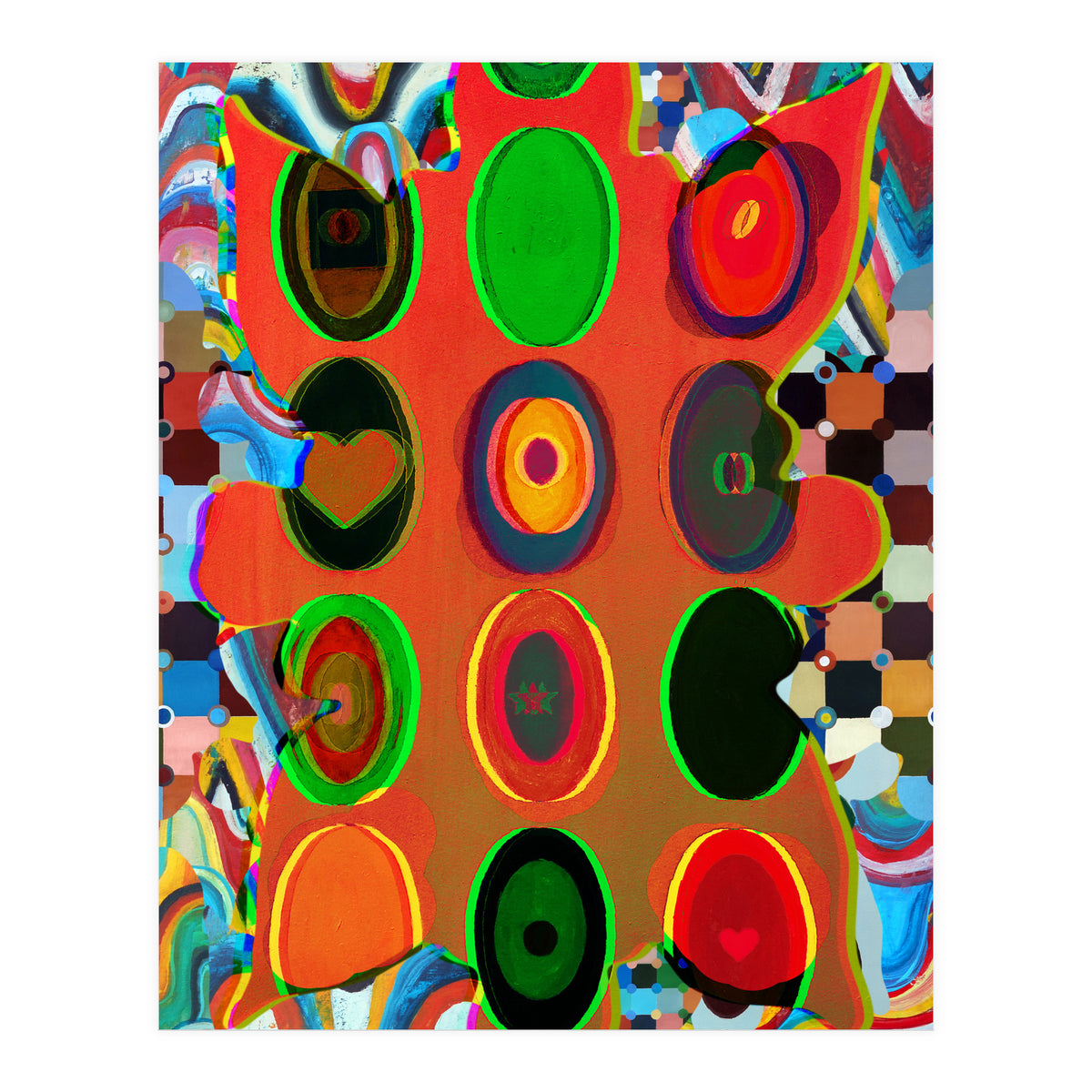 Pop Abstract 2023 Tapiz 100 (Print Only)