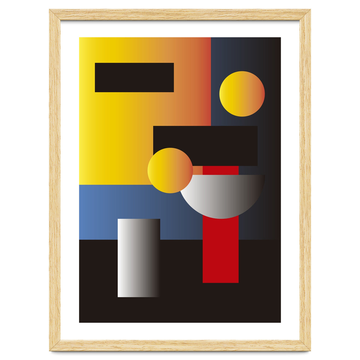 Modern Geometric Abstract 10