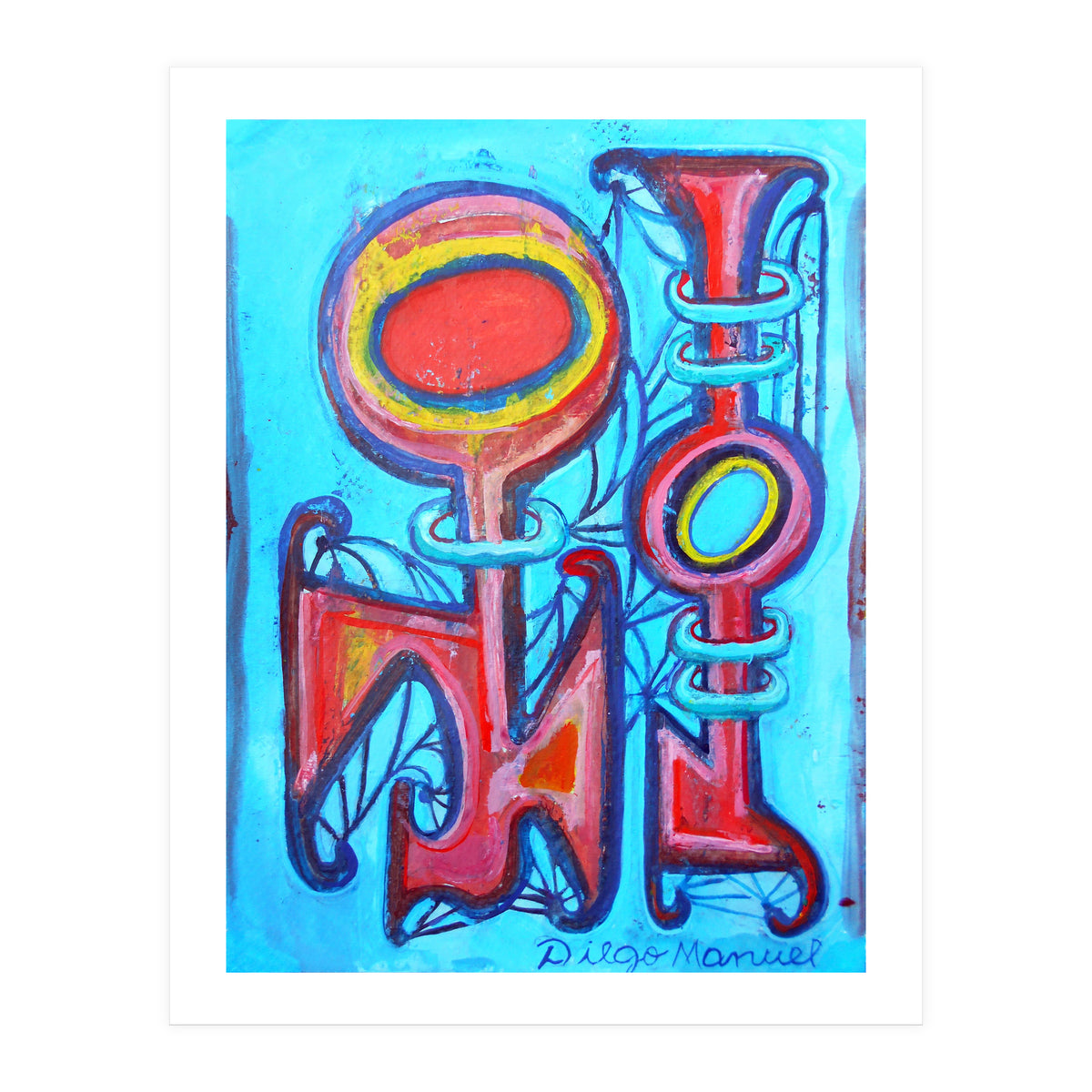 Pop Abstracto 2021 5 (Print Only)