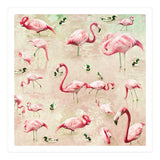 Flamingos Vintage Pink (Print Only) thumbnail