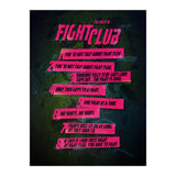 Fight Club Rules (Print Only) thumbnail