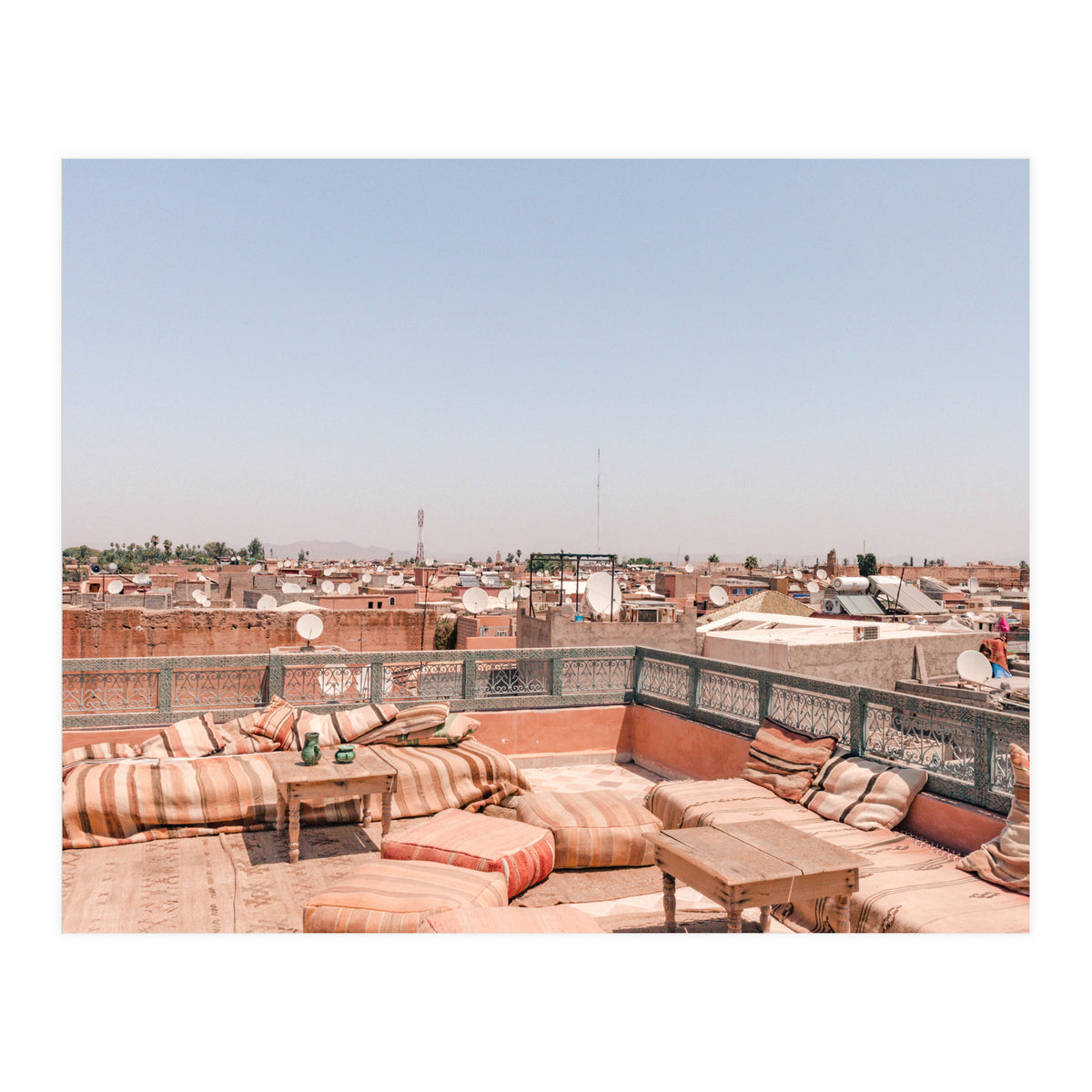 Moroccan Rooftop 2 (Print Only)