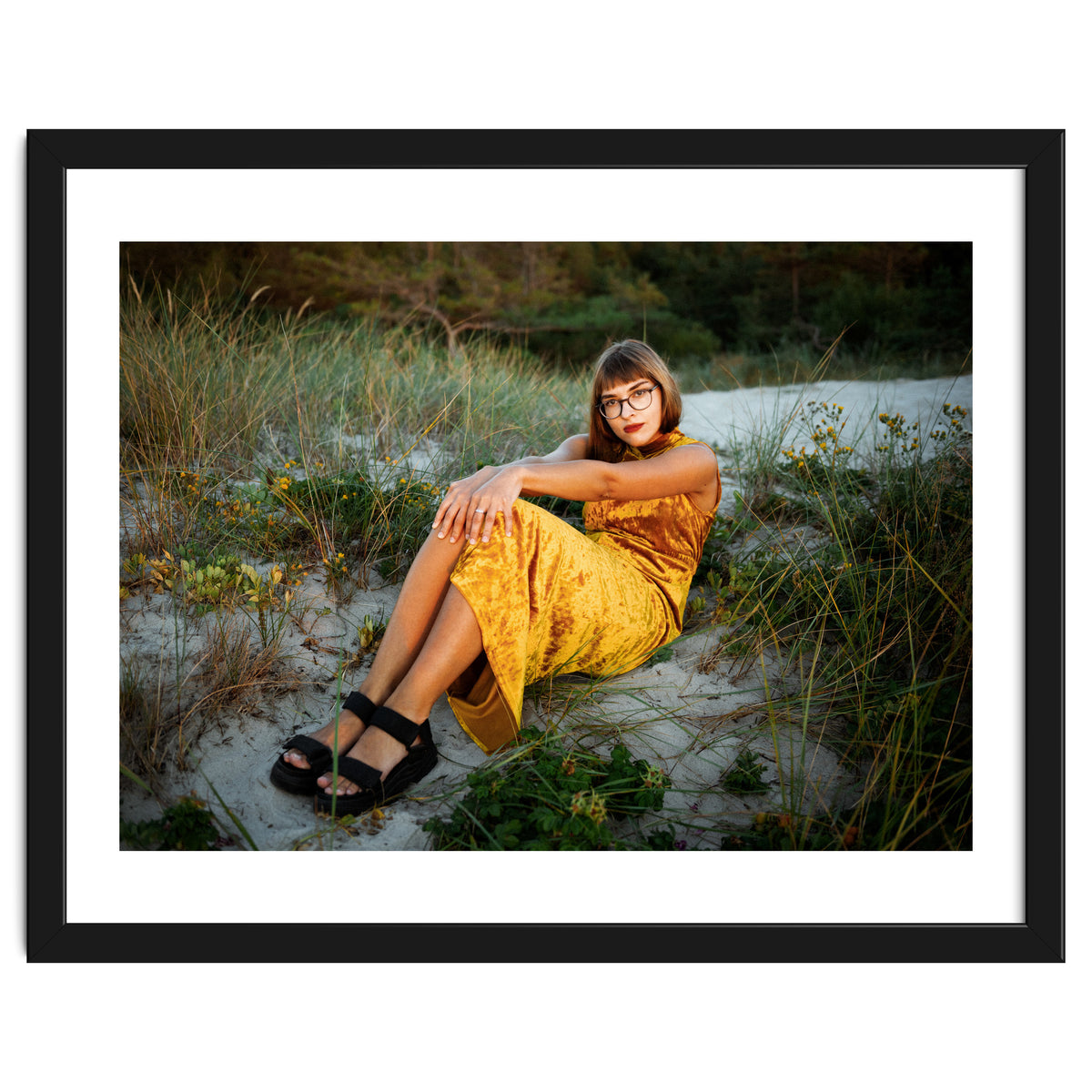 Golden Hour, Golden Dress