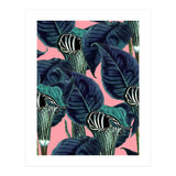 Tropical Flower Pattern (Print Only) thumbnail