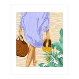 I followed my heart & it led me to the beach | Boho Ocean Sand Sea Beachy Fashion Summer (Print Only) thumbnail