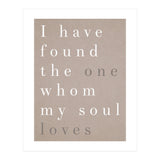 The One My Soul Loves (Print Only) thumbnail