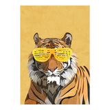 Hip Hop Tiger Yellow Shades (Print Only) thumbnail