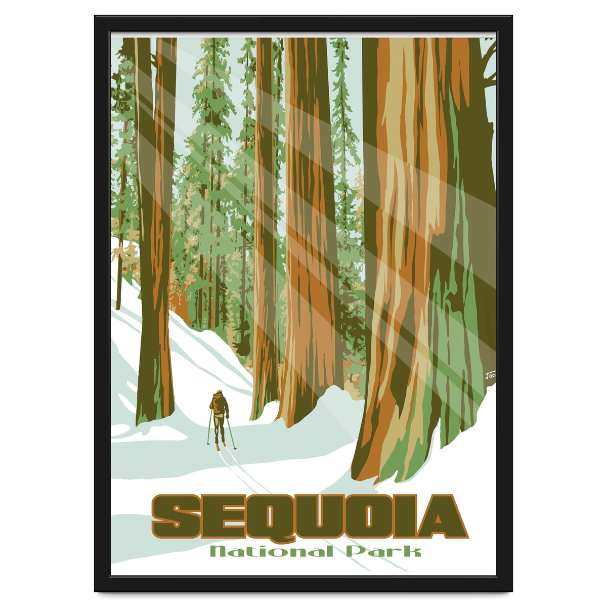 Sequoia National Park Poster