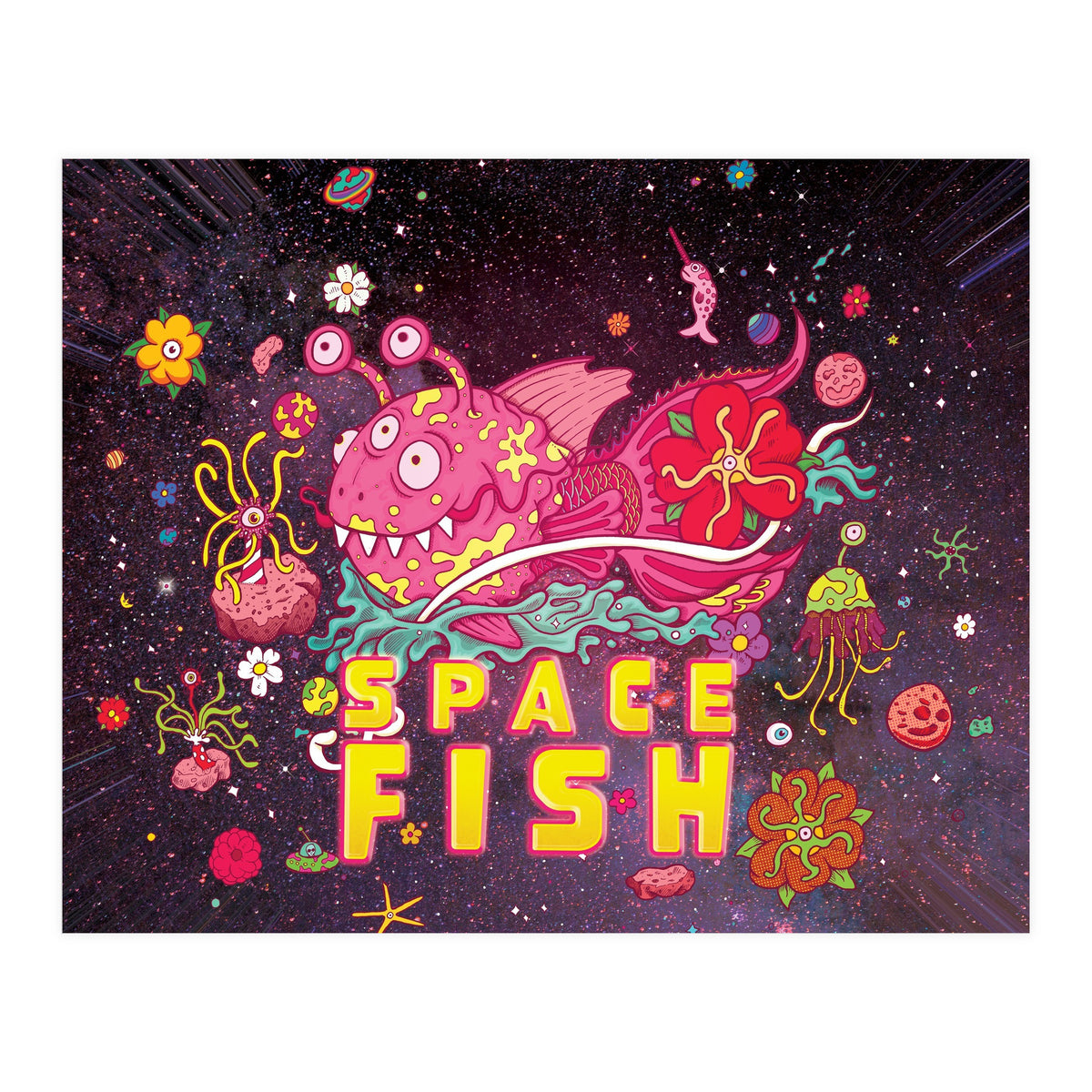 Space Fish  (Print Only)