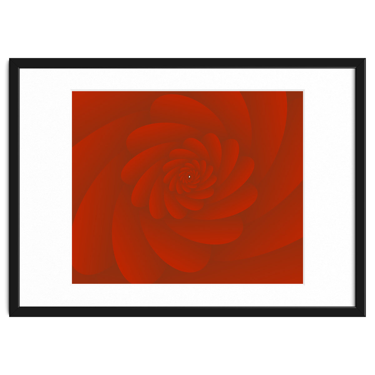 3 D Image Abstract Rose Flower ART