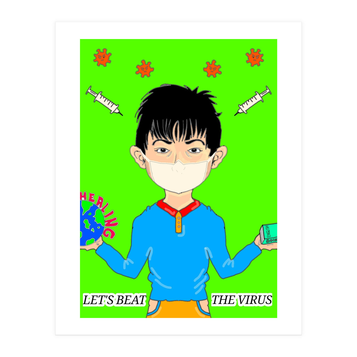 Let's Beat the Virus (Print Only)