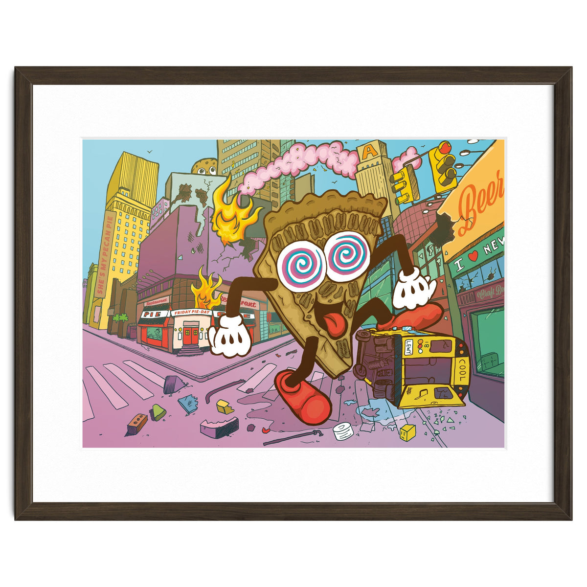 Pecan Psychosis - 12.3% ABV Bourbon Barrel Aged Pecan Maple Stout - Amundsen Brewery