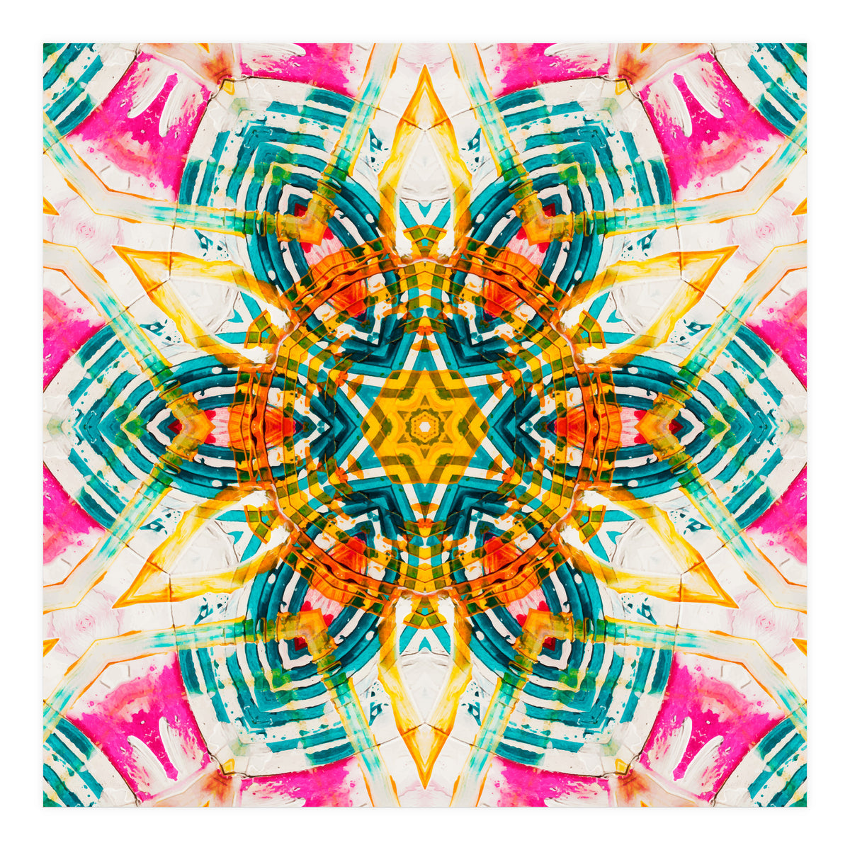 Kaleido Mandala V2 (Print Only)