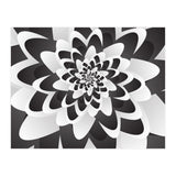 Mono Chrome Flower Spiral   (Print Only) thumbnail