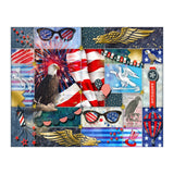 Americana Eagles Collage (Print Only) thumbnail