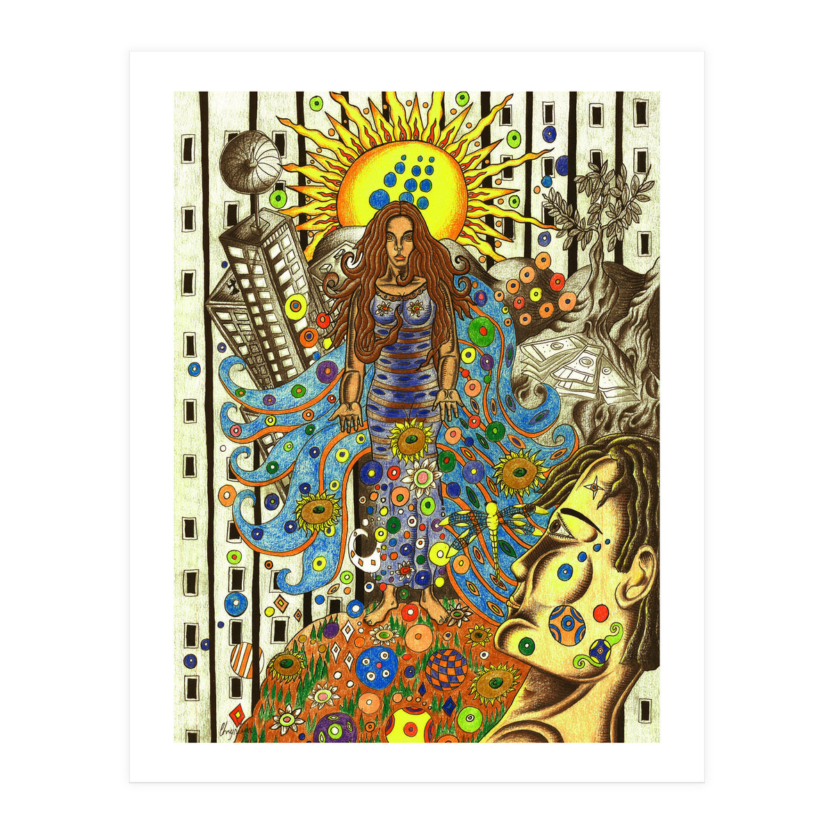 Daughter Of The Sun (Print Only)