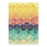 Colorful and golden pattern I (Print Only) thumbnail