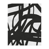 Expressionist black and white V (Print Only) thumbnail