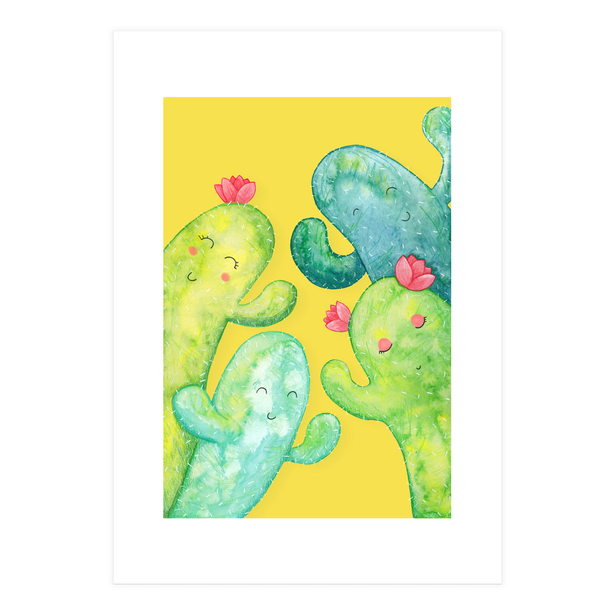 Cactus Family (Print Only)