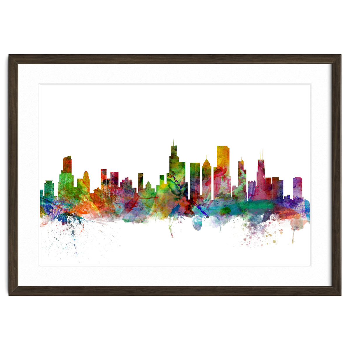 Chicago Illinois Skyline