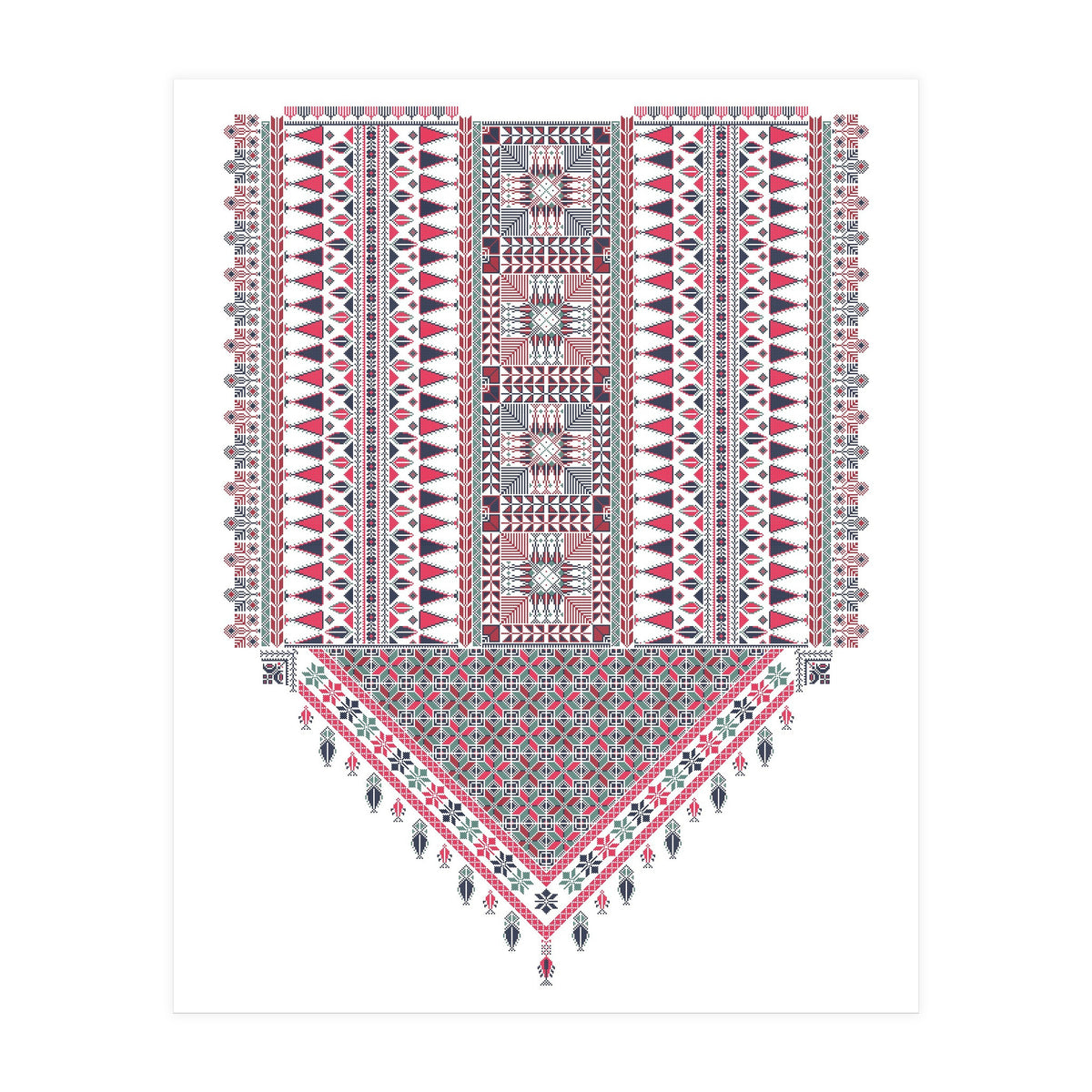 Tatreez Ornament 13 (Print Only)