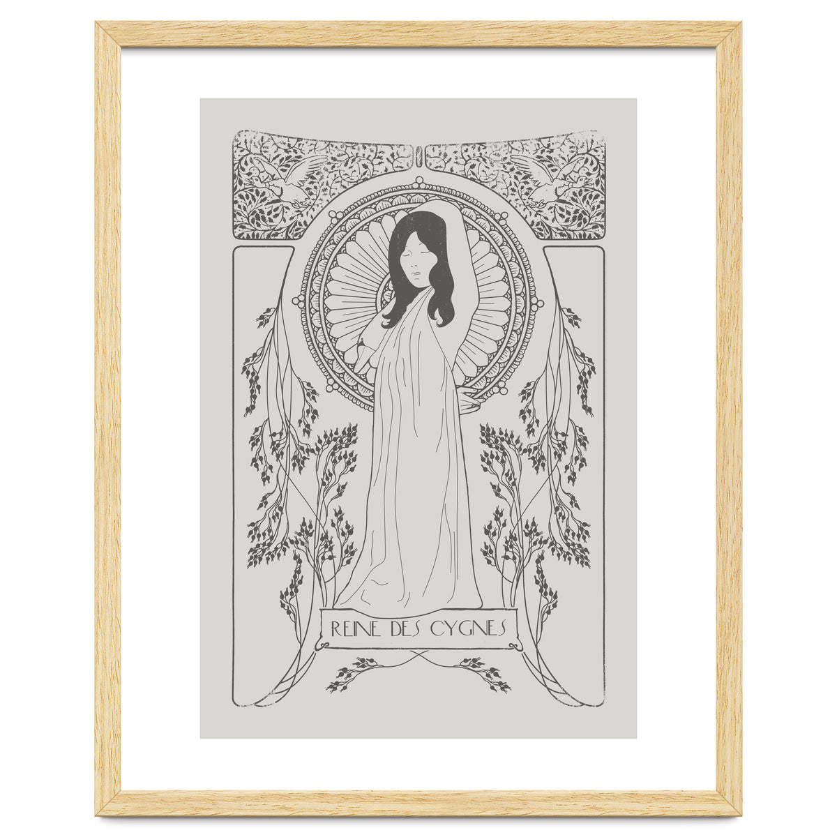 Reine Des Cygnes Grey