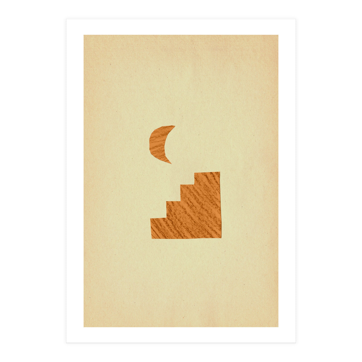 Minimalist moroccan landscape (Print Only)