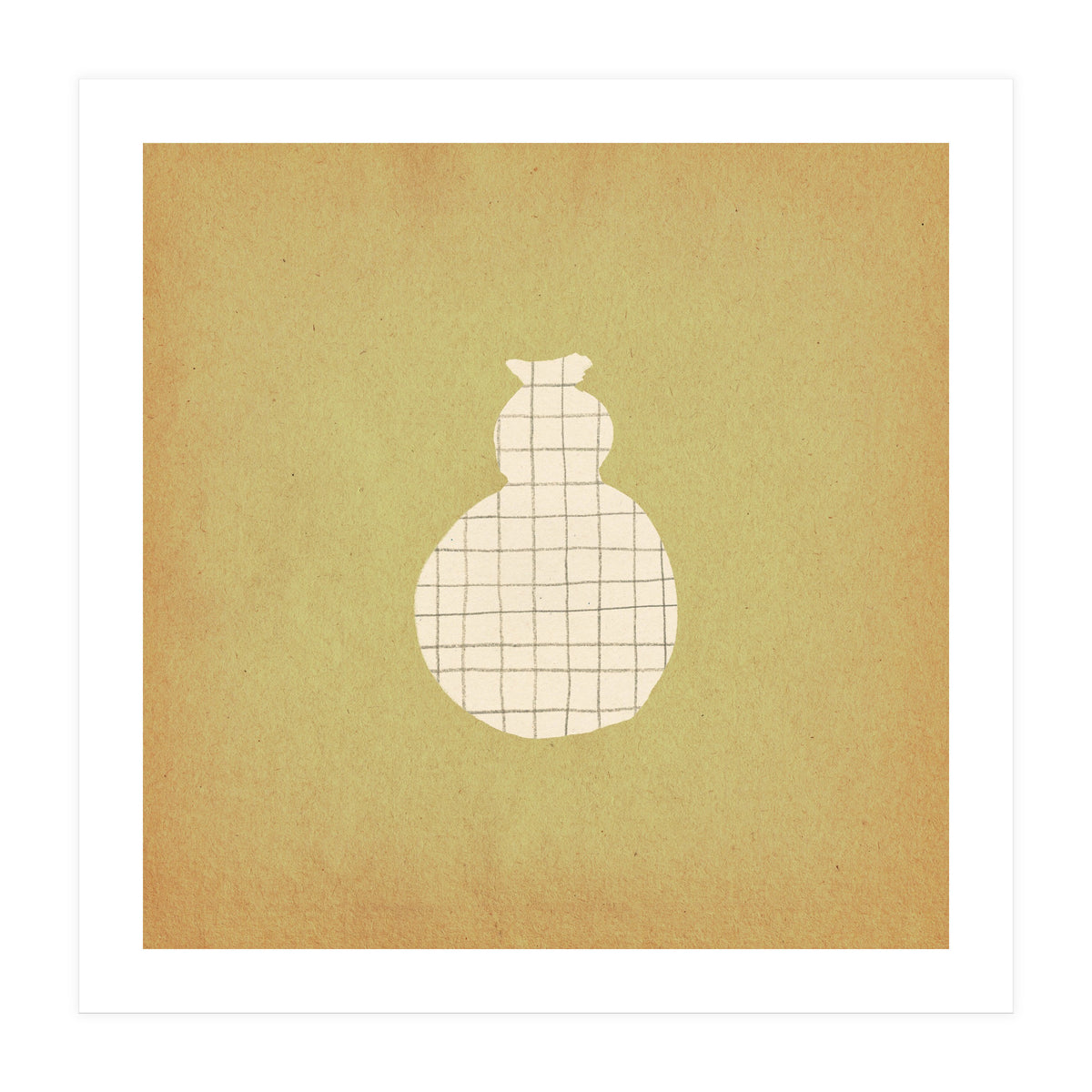 Checkered vase (Print Only)