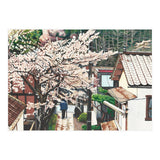 Passing by Cherry Blossoms (Print Only) thumbnail