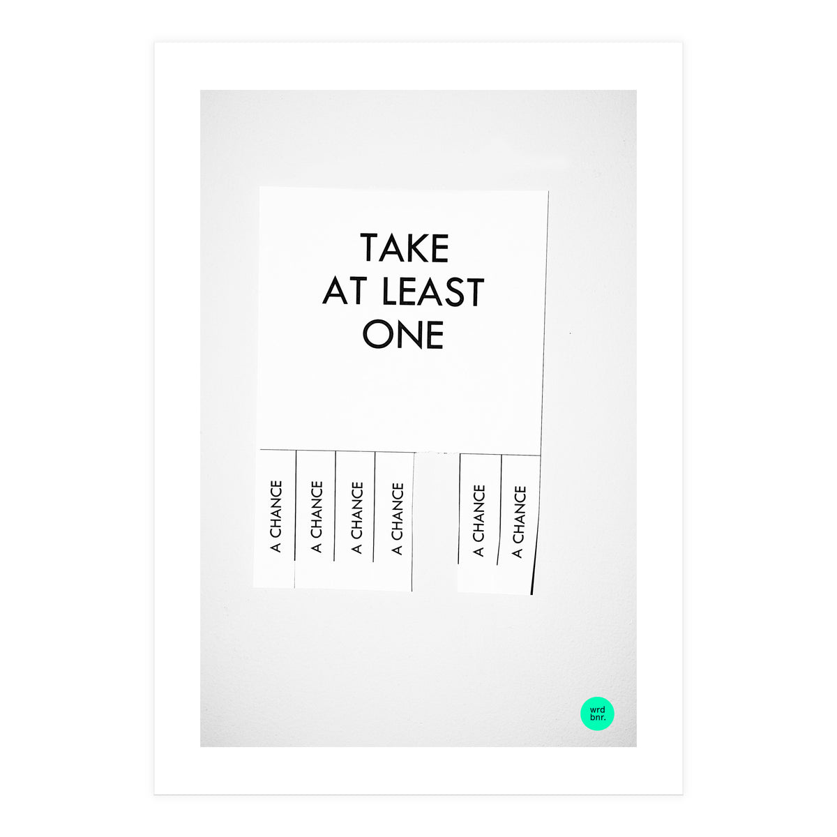 Chances (Print Only)